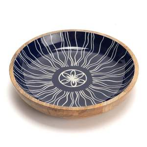 Tazón de Madera de Primera Calidad con Diseño Esmaltado, Hermosa Adornación para Exhibición en el Hogar - Product Image 2