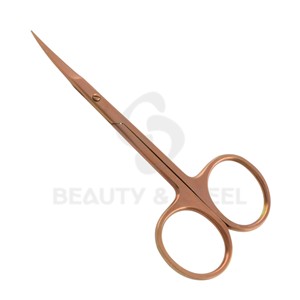 Ciseaux de beauté de haute précision avec pointes incurvées coniques et cadre léger pour manucure et pédicure professionnelles - Product Image 6