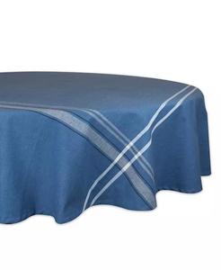Tovaglia francese Chambray 70 "rotondo | Importazioni di Design - Product Image 1