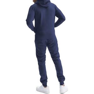 Venta al por mayor personalizado algodón hombres Jogger polar chándal XL tamaño transpirable Fitness Velocity chándal logotipo personalizado conjunto de pantalones cortos - Product Image 3