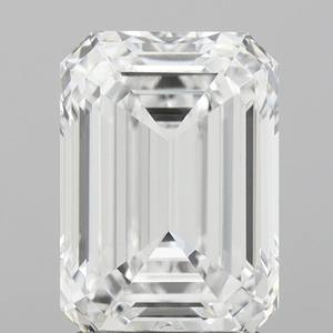 เพชรทรงเอเมอรัลด์สี D คุณภาพเยี่ยม ขัดเงาและสมมาตร ผลิตในห้องปฏิบัติการ แบบ CVD ได้รับการรับรองจาก IGI สำหรับเครื่องประดับอัญมณีชั้นดี เช่น แหวน - Product Image 1