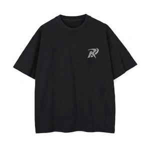 Camiseta de algodón con hombros caídos, estilo oversize para hombre, alta calidad, 100% algodón - Product Image 5
