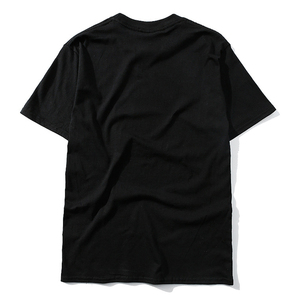 T-shirt oversize streetwear pour homme, personnalisation de marque, fournisseur ODM, col montant, tissu sergé, matière polyester - Product Image 6