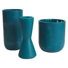 Jarrón de Resina para Decoración del Hogar, Tamaño Corto Disponible, Maceta Bonita con Flores Artificiales - Product Image 6