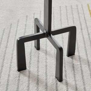Mesa Consola con Pedestal de Metal Artesanal de 16x10 Pulgadas, Diseño Industrial, Base Estable, Mueble para Sala de Estar - Product Image 4