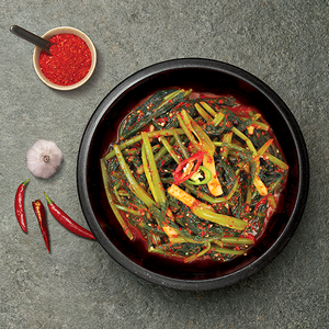 [Farm's rock] Kimchi de rábano joven premium crujiente, refrescante kimchi de hojas para el verano, hecho en Corea, marca privada - Product Image 1