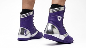 Zapatos de Entrenamiento de Boxeo Dumela International, de Cuero, de Caña Alta, Duraderos, Transpirables, Cómodos, Ecológicos, para Todas las Estaciones - Product Image 3