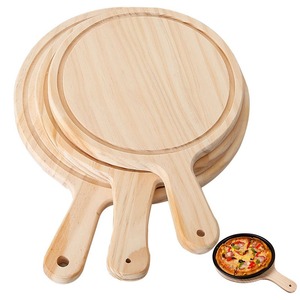 Elegante Plato de Madera, Tabla de Servir con Estilo, Bandeja Decorativa para Servir en la Cocina, Mesa de Comedor, Aperitivos, Queso, Pan - Product Image 1