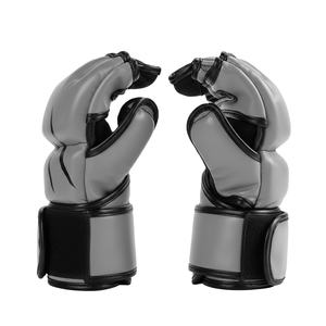 Gants de MMA personnalisés avec logo OEM, équipement de sparring à paume ouverte - Product Image 2