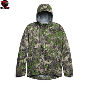 Veste softshell à capuche pour homme, haut de gamme, imperméable, entièrement zippée, en polyester, résistante aux intempéries, pour la chasse, la randonnée et le camping - Product Image 1