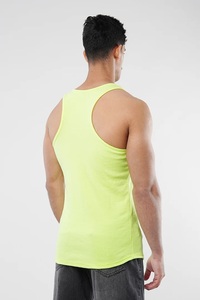 Camiseta sin Mangas para Hombre, Cuello Redondo, Diseño Único Ever Glow, Talla Grande, Transpirable, Ecológica, de Secado Rápido, Anti-Pilling, Anti-Encogimiento, Casual - Product Image 3