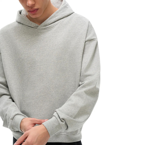 เสื้อฮู้ดดี้คุณภาพสูง ผ้าฝ้าย 100% หนานุ่ม แบบเรียบ ไม่มีลาย  ขนาดใหญ่พิเศษ ใส่ได้ทั้งชายและหญิง  รับสกรีนโลโก้  มีไซส์พลัสไซส์สำหรับผู้ชาย - Product Image 2