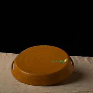 Bandejas de servicio redondas clásicas de alta calidad Precio de fábrica Directo de Vietnam para presentación y servicio - Product Image 4