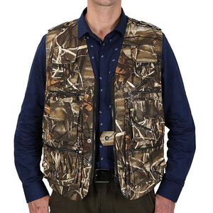 Chaleco de Caza Ligero, Transpirable, con Diseño de Camuflaje y Estampado Personalizado, Protección Anti-UV, Venta al Por Mayor, Unisex - Product Image 3