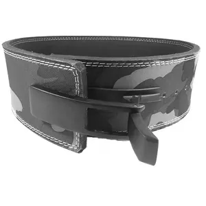 Wholesale Pakistan Made Men's Fitness Power lifting Training Gym Belt New Style Genuine Leather Belts