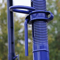 High Load Middle East Standard Steel Prop Galvanized Shoring Post Adjustable Jack Support for Qatar Construction Project