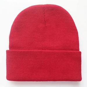 Plain Rib Knit Beanie Warm Winter Skull Cap Stretch Fit Unisex Casual Outdoor Streetwear Daily Wear <b>Hat</b> - Product Image 2
