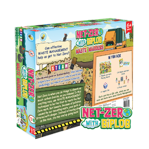 Juego de Mesa Educativo STEM Certified Waste Warriors para Niños de 6+ Años por Biplob - Product Image 1