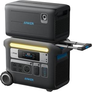 พร้อมจัดส่ง An-ker SOLIX F2000 สถานีไฟฟ้าพกพา Power-House 767 760 รุ่นขยาย 4096Wh แบตเตอรี่ LiFePO4 สำหรับอุตสาหกรรมและกิจกรรมกลางแจ้ง - Product Image 3