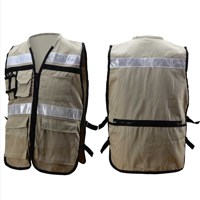 Chalecos de Seguridad de Alta Visibilidad Impermeables de Diseño Superior para Hombre, Lavables, con el Mejor Material de Spandex