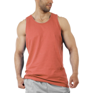 Débardeurs pour hommes de haute qualité en polyester/coton, décontractés, à séchage rapide, respirants, en tissu tricoté, sans manches - Product Image 4