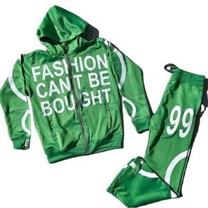 ชุดวอร์มกางเกงมีฮู้ดสำหรับวิ่งจ๊อกกิ้งดีไซน์ใหม่2025มีสองชิ้นทรงหลวมสกรีนลายพิมพ์โลโก้ตามสั่งสำหรับฤดูหนาว - Product Image 2