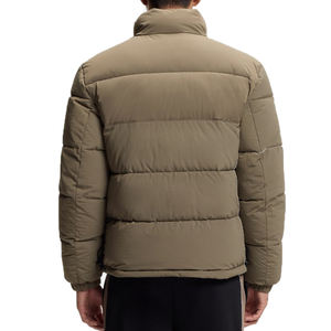 Oversize Men's <b>padded</b> Jacket Lightweight plus size Puffer Jacket stand colar Winter Warm Up Insulated bomber <b>Coat</b> - Product Image 2
