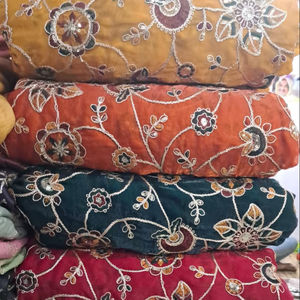 Tissu non tissé Fendy brodé, doux au toucher, respirant, antistatique, anti-déchirure, pour vêtements de mariage, décoration intérieure, style élégant, pour garçons - Product Image 1