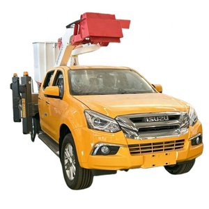 Nueva Camioneta ISUZU Diésel 4x2 4x4 con Plataforma Elevadora <span class=keywords><strong>para</strong></span> <span class=keywords><strong>Trabajos</strong></span> Eléctricos en Altura, con Cesta Aislada, Precio Bajo - Product Image 1