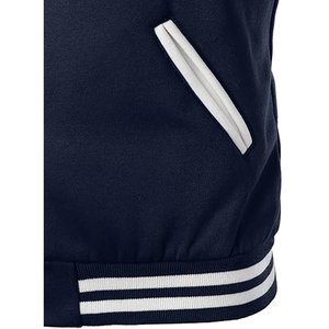 เสื้อแจ็คเก็ตเบสบอลแบบสั่งทำพิเศษสำหรับผู้ชาย รุ่น Voristy - Product Image 2