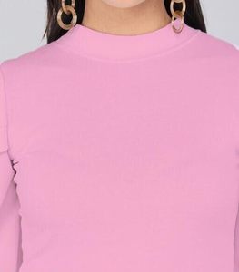 Camiseta de Manga Larga, Transpirable, de Punto, Cuello Cuadrado, Informal, Personalizada, de Algodón y Poliéster, Talla Regular, Corte Ajustado, Ligera, 180g - Product Image 1