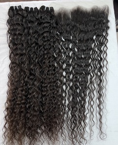 Chennai, proveedor de extensiones de cabello Remy indio virgen, máquina de doble trama, ondas corporales para belleza Natural, cabello crudo - Product Image 3