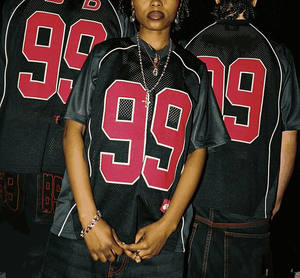 Camiseta Retro de Fútbol Americano, Estilo Vintage, Ropa Deportiva Atlética, Tejido de Malla Transpirable, Uniforme Retro, Talla Grande, Corta - Product Image 3