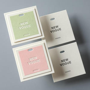 Custom-Made High-End Clothing Store <b>Tag</b> Label Thickened Rice White Card Waterproof Design for Elegant Elevator Hanging <b>Clothes</b> - Product Image 2