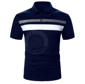 Polo en coton pour homme de haute qualité, respirant, confortable, à manches courtes, idéal pour tous les jours, les occasions décontractées et le travail. - Product Image 1