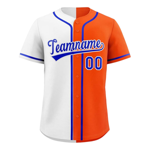 Maillot de baseball style américain à manches courtes, grande taille, fabricant de vêtements d'équipe personnalisés, vêtements de sport de haute qualité, vente en gros - Product Image 3