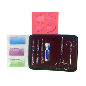 Anatomy Biology Medical Students <b>Suturing</b> <b>Kits</b> With Suture Practice Pad Dissecting <b>Kit</b> Durable Suture Best Quality Practice <b>Kit</b> - Product Image 1