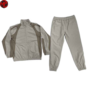 Conjunto de Chaqueta y Pantalones Ajustables, Cortavientos de Nailon, Trajes Deportivos para Hombre, Conjuntos Unisex Personalizados con Logotipo - Product Image 1