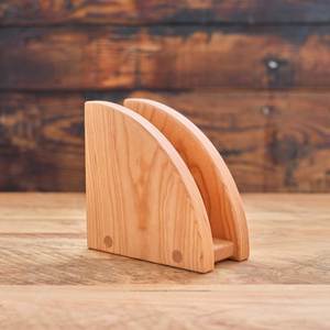 Handcrafted wooden napkin holder artisan design tissue organizer dining table decor premium quality eco friendly sustainable - Product Image 1