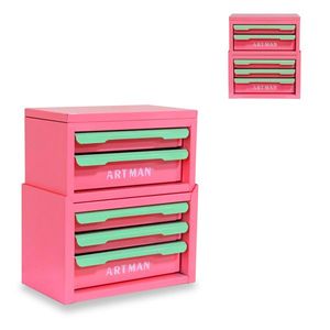 Drawer Style Makeup Organizer Desktop Storage <b>Box</b> for Office Workstation <b>Magic</b> Tool for Stationery Cosmetic Storage Rack Cabinet - Product Image 6