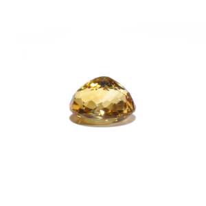Natural Citrine Heart-Shaped Loose Gemstone 5.2 Carat for Fine Jewelry - Product Image 3
