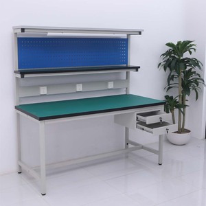 Table de réparation mobile électrique ESD OEM JS-80012 pour salle blanche, en profilé d'aluminium résistant à la corrosion, tolérance de 3 % - Product Image 1