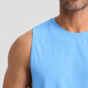 <b>Mens</b> Stringer <b>Singlet</b> Lightweight Gym Vest Breathable Fitness Workout Training Muscle Tank Top <b>Mens</b> Stringer <b>Singlet</b> Sleeveless - Product Image 5