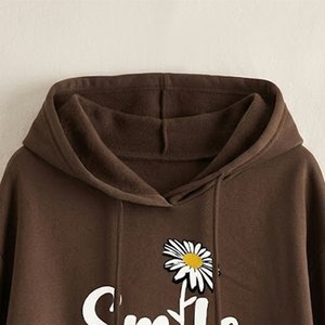 Sweat-shirt zippé marron décontracté pour femme, personnalisable avec logo, en tissu éponge uni, manches longues, doux, chaud et respirant, idéal automne/hiver – Forte demande - Product Image 4