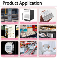 Module d'affichage E-Paper E-Ink de 2,13 pouces avec résolution 122x250, blanc et noir, interface SPI