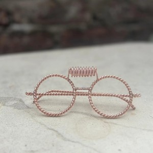 Omar Creations Anneau Tensor Antique Poli en Cuivre Fait Main, Outil de Méditation de Géométrie Sacrée, Verres Énergétiques, pour la Concentration et le Reiki, Non Toxique - Product Image 4