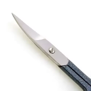 Tijeras para Uñas de Precisión con Recubrimiento Gris, Hoja de Acero Inoxidable, Diseño Recto y Curvo para una Manicura y Pedicura Perfectas - Product Image 2