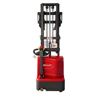 Stacker Elektrik Tipe Berjalan dengan Pengangkat Sendiri 1500 kg 1,5 Ton Kapasitas Angkat 1,6 <span class=keywords><strong>m</strong></span> - 3 <span class=keywords><strong>m</strong></span> Stacker Elektrik untuk Pejalan Kaki Dijual - Product Image 5