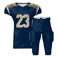 Camisetas de Fútbol Americano Personalizadas con Logotipo Sublimado, Uniformes de Equipo de Manga Corta, Tallas Grandes