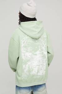 OEM Men's Screen Printed <b>Custom</b> Hoodie Breathable High Quality Cotton Fleece Pullover Men's Sweatshirt With <b>Custom</b> Design - Product Image 2